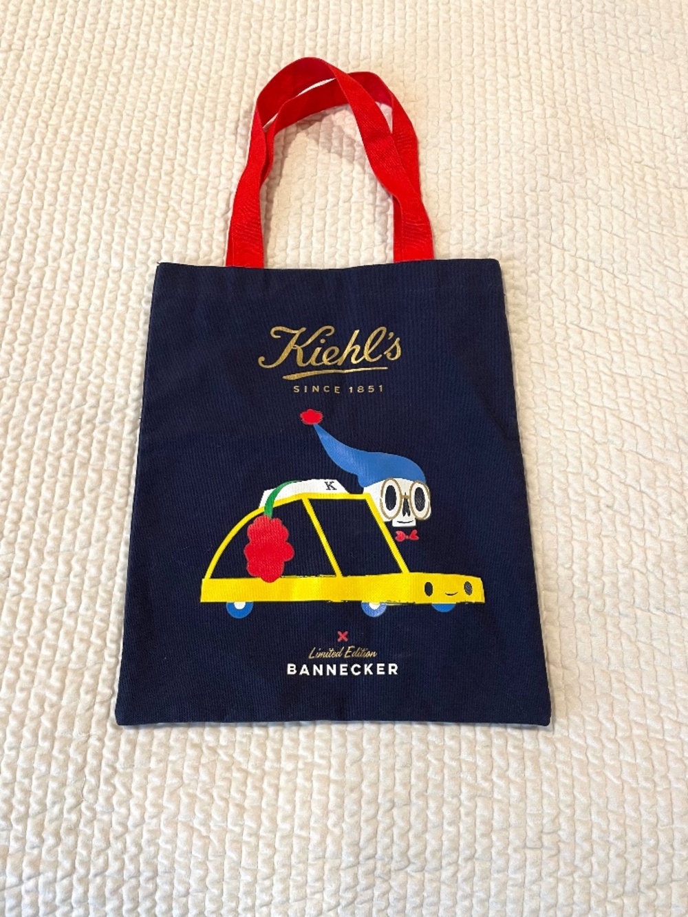 New - Kiehl's x Bannecker Limited Edition Tote Bag